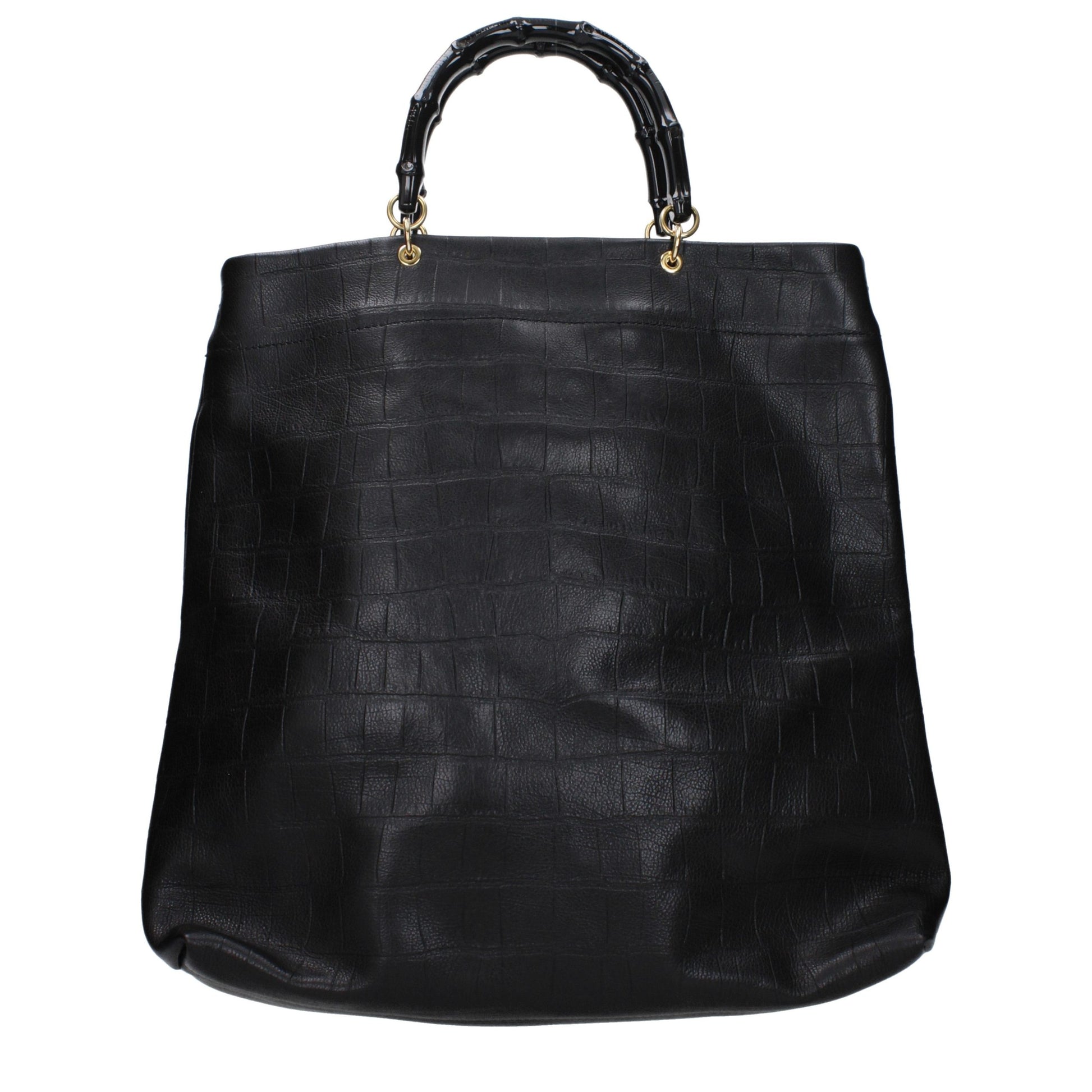 Jil Sander Black Leather Handbag