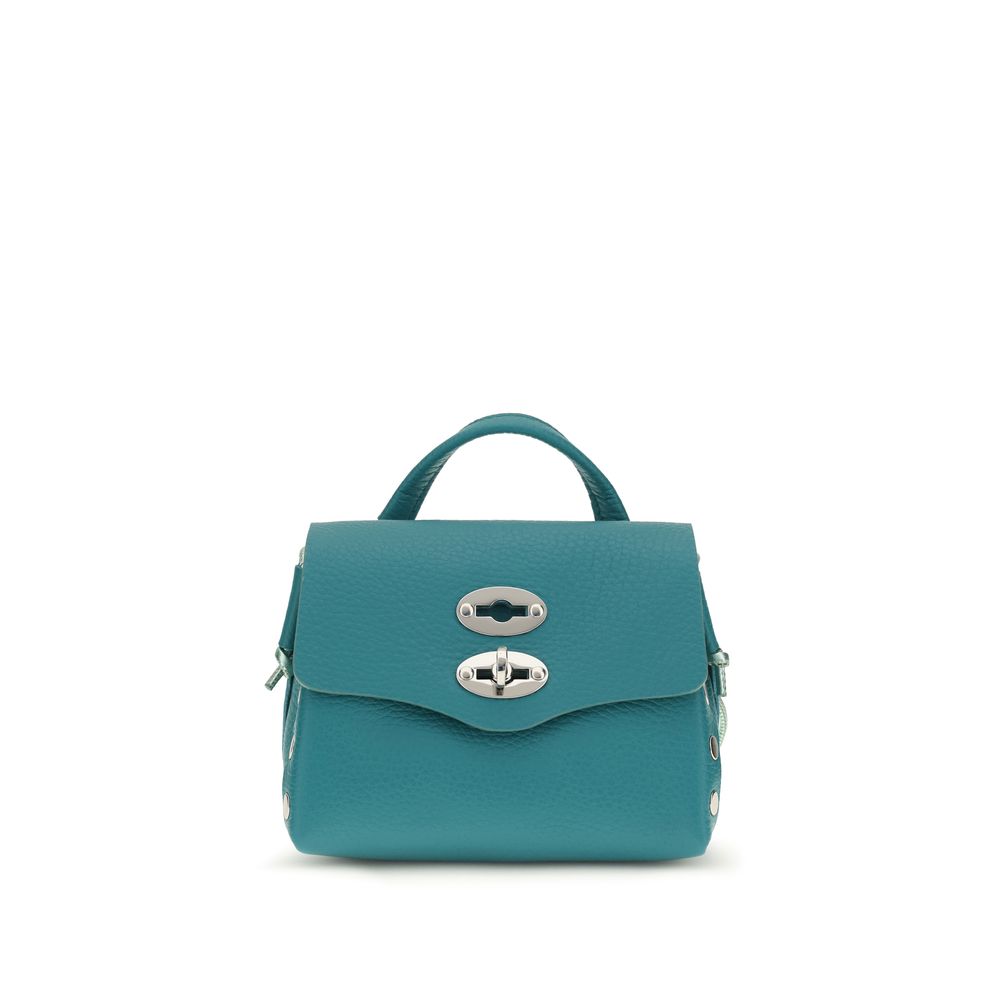 Zanellato Bicolor Calf Leather Bos Taurus Shoulder Bag