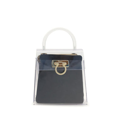 Ferragamo Black Pvc Handbag
