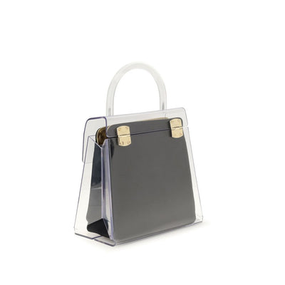 Ferragamo Black Pvc Handbag