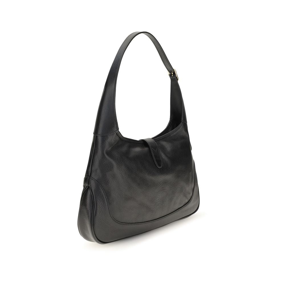 Gucci Jackie 1961 Medium Black Leather Shoulder Bag