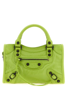 Balenciaga Bicolor Lamb Leather Handbag