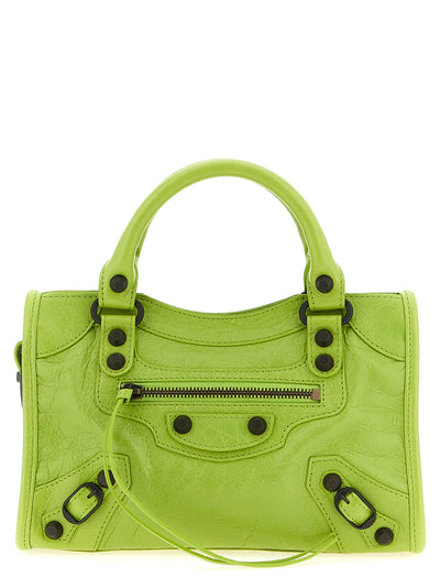 Balenciaga Bicolor Lamb Leather Handbag