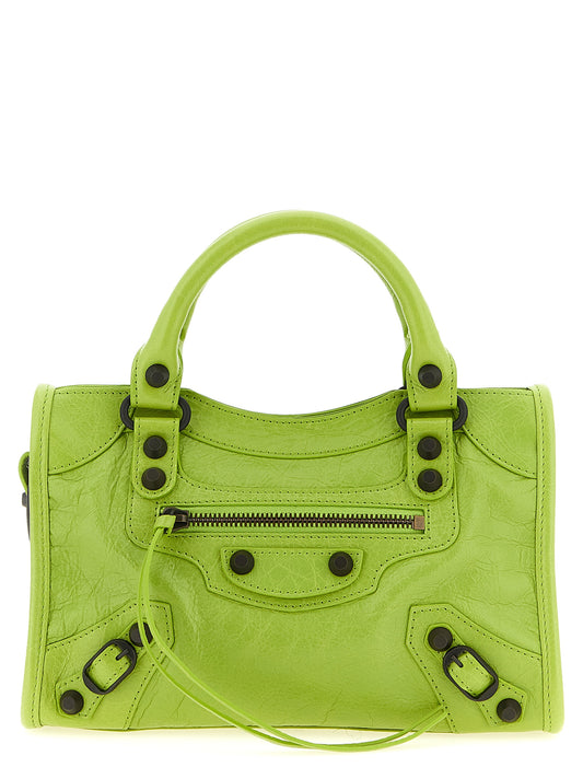 Balenciaga Bicolor Lamb Leather Handbag