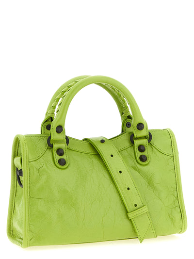 Balenciaga Bicolor Lamb Leather Handbag