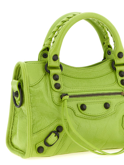 Balenciaga Bicolor Lamb Leather Handbag