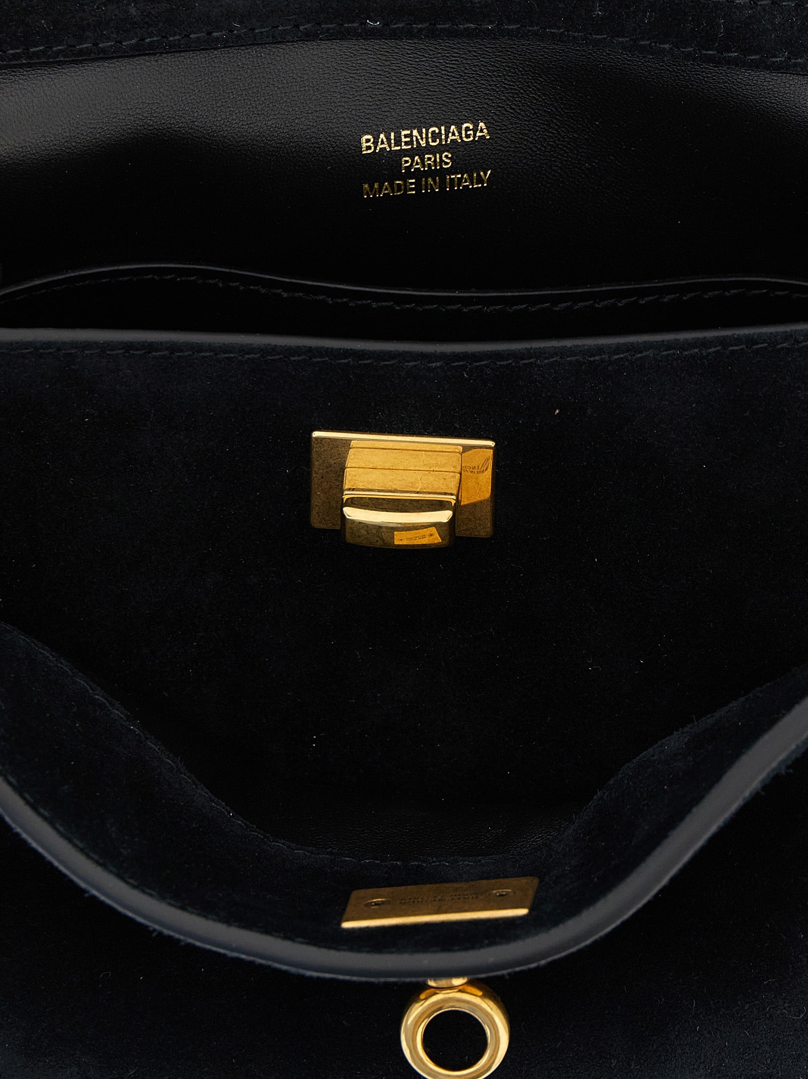 Balenciaga Black Calfskin Handbag