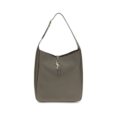 Saint Laurent Bicolor Calf Leather Bos Taurus Shoulder Bag