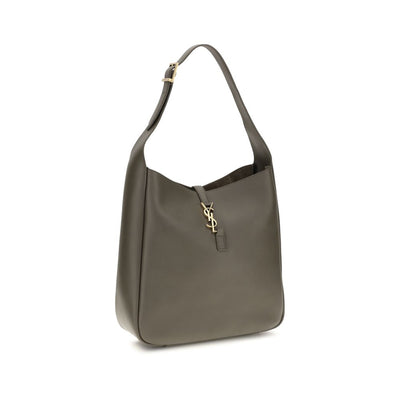Saint Laurent Bicolor Calf Leather Bos Taurus Shoulder Bag