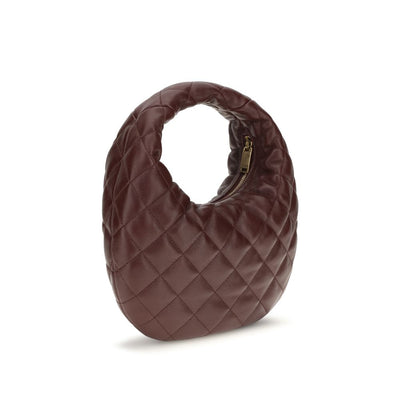 Saint Laurent Brown Lamb Ovis Aries Aries Handbag