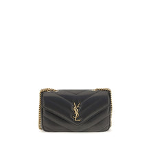 Saint Laurent Black Lamb Ovis Aries Aries Shoulder Bag