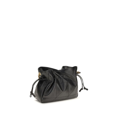 Saint Laurent Black Lamb Ovis Aries Aries Clutch Bag