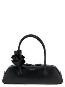 Magda Butrym Black Calfskin Shoulder Bag