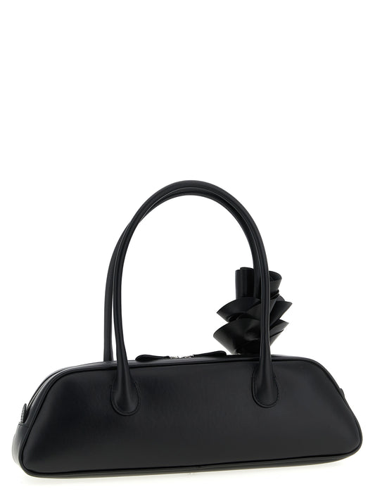 Magda Butrym Black Calfskin Shoulder Bag