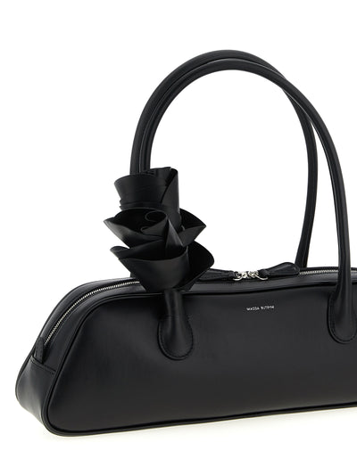 Magda Butrym Black Calfskin Shoulder Bag