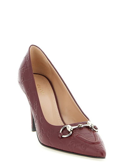 Gucci Multicolor Calfskin High Heel Pumps