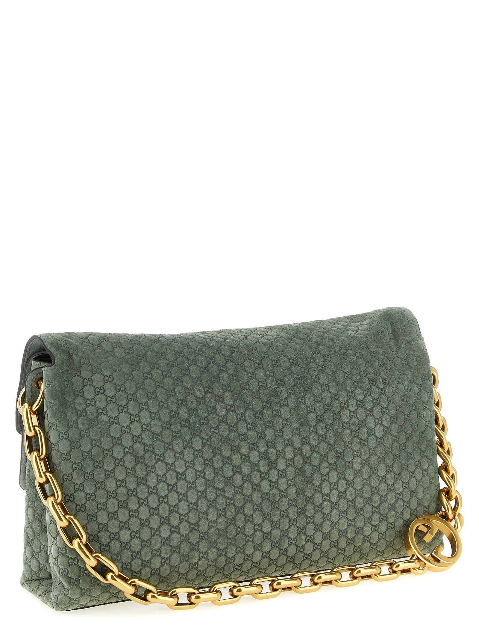 Gucci Bicolor Calfskin Shoulder Bag