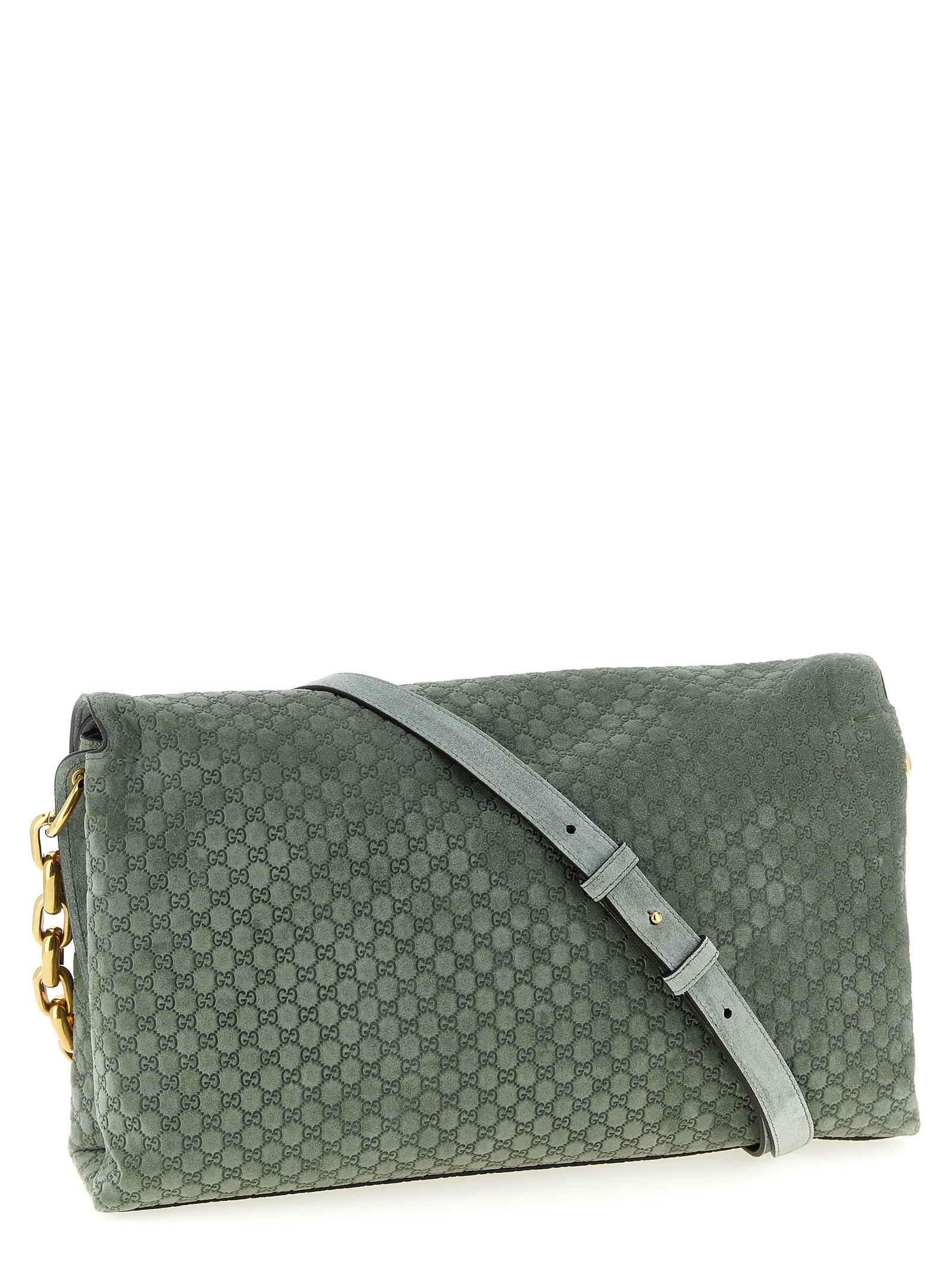 Gucci Bicolor Calfskin Shoulder Bag