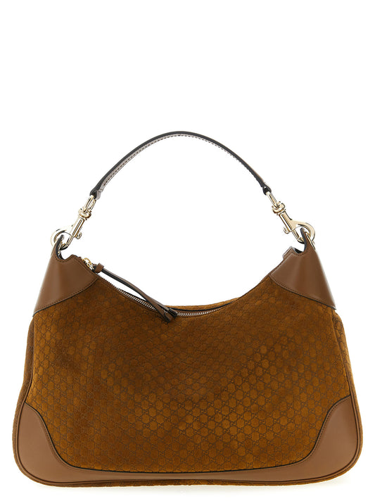 Gucci Brown Calfskin Shoulder Bag