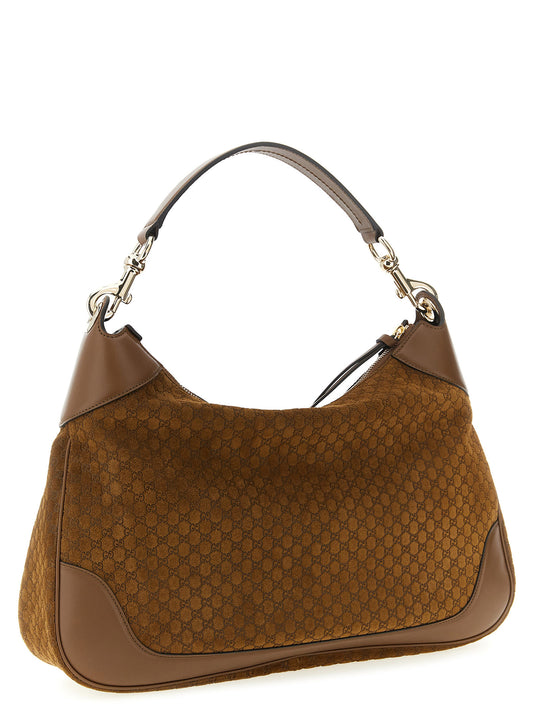 Gucci Brown Calfskin Shoulder Bag