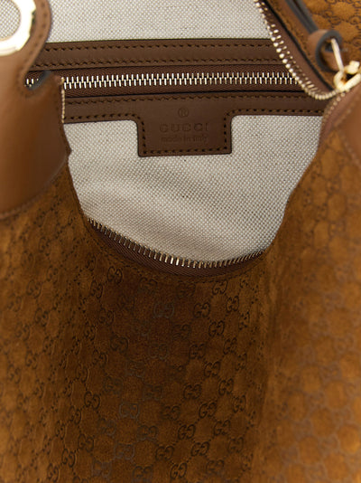 Gucci Brown Calfskin Shoulder Bag