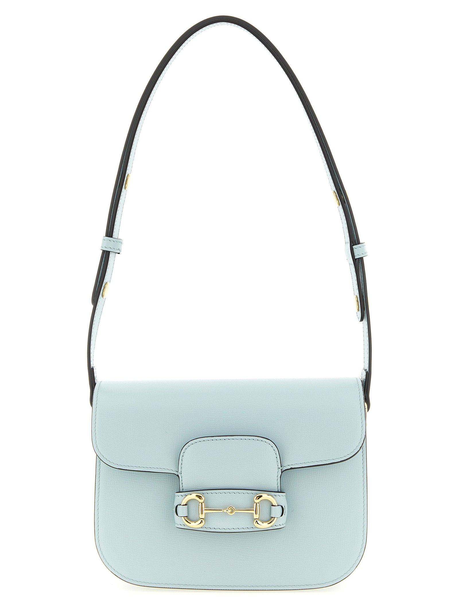 Gucci Blue Calfskin Shoulder Bag