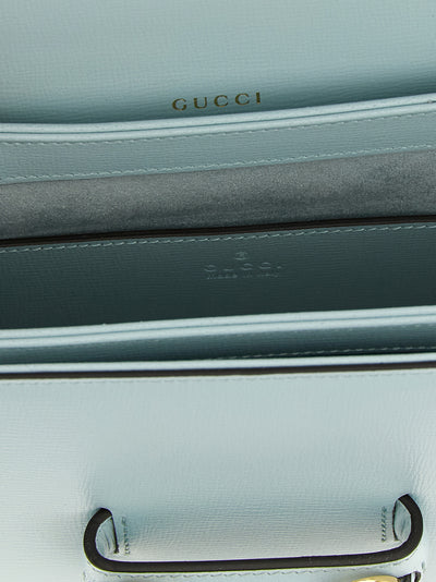 Gucci Blue Calfskin Shoulder Bag