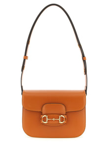 Gucci Horsebit 1955 Orange Shoulder Bag