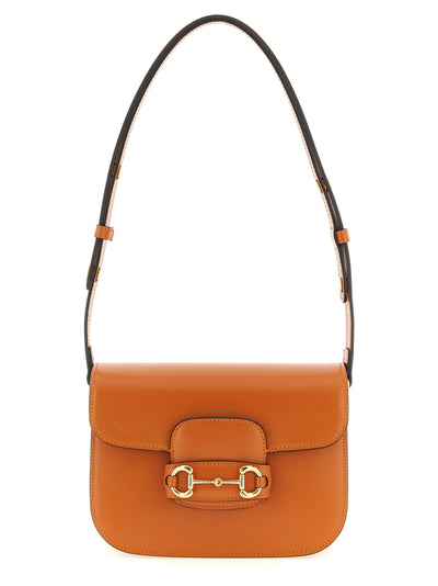 Gucci Horsebit 1955 Orange Shoulder Bag
