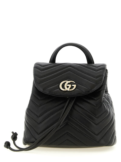 Gucci Black Lamb Leather Backpack