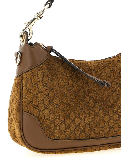 Gucci Brown Calfskin Shoulder Bag