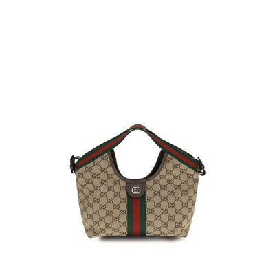 Gucci Beige Fabric Shoulder Bag