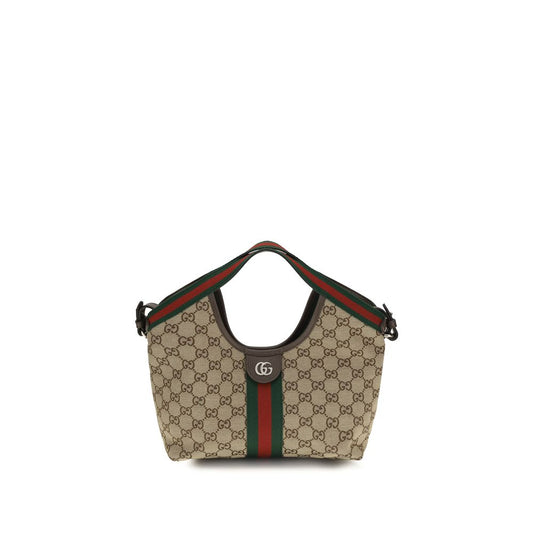 Gucci Beige Fabric Shoulder Bag