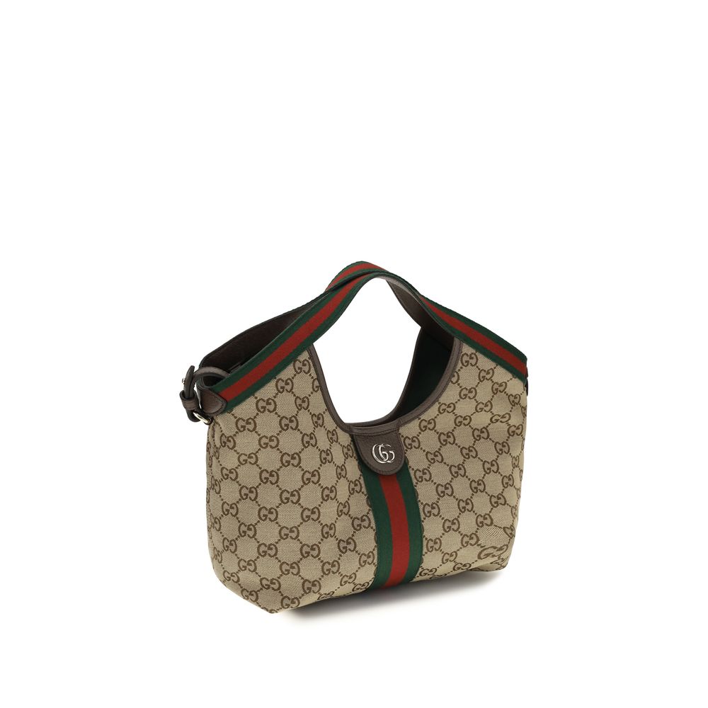 Gucci Beige Fabric Shoulder Bag