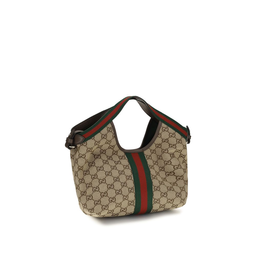 Gucci Beige Fabric Shoulder Bag
