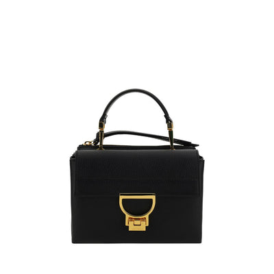 Coccinelle Black Calf Leather Bos Taurus Handbag