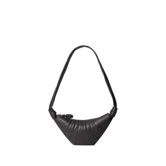 Lemaire Brown Lamb Leather Shoulder Bag