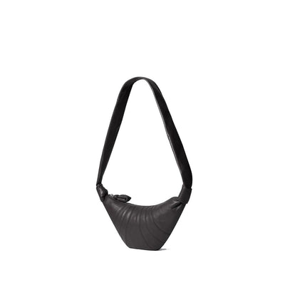 Lemaire Brown Lamb Leather Shoulder Bag