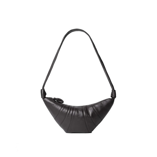 Lemaire Brown Lamb Leather Shoulder Bag