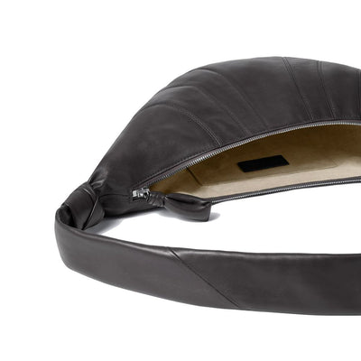 Lemaire Brown Lamb Leather Shoulder Bag