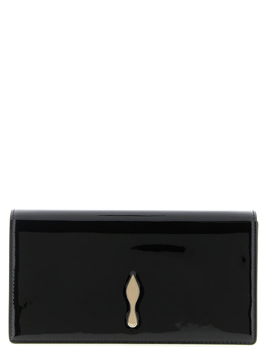 Christian Louboutin Black Calfskin Clutch Bag