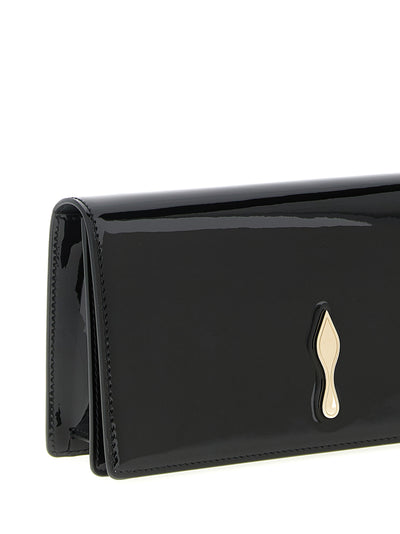 Christian Louboutin Black Calfskin Clutch Bag
