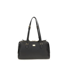 Dolce & Gabbana Black Calf Leather Bos Taurus Shoulder Bag