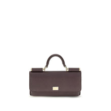 Dolce & Gabbana Brown Calf Leather Bos Taurus Shoulder Bag