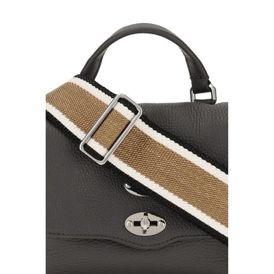Zanellato Gray Calf Leather Bos Taurus Handbag