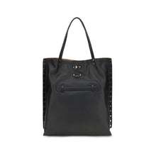 Zanellato Black Calf Leather Bos Taurus Shoulder Bag