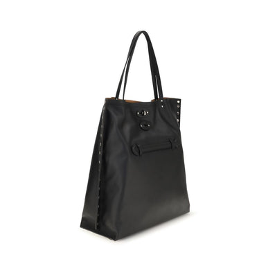 Zanellato Black Calf Leather Bos Taurus Shoulder Bag