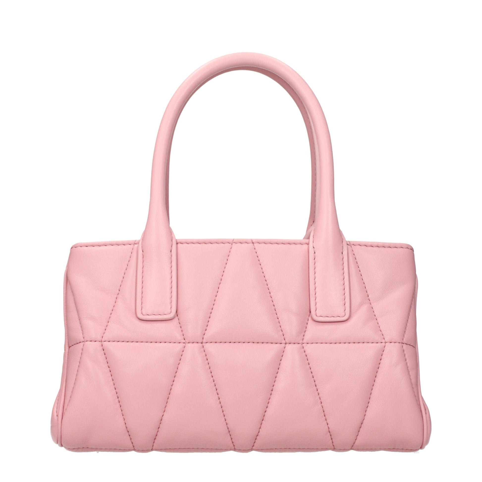 Versace Pink Leather Handbag
