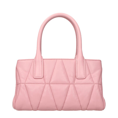 Versace Pink Leather Handbag