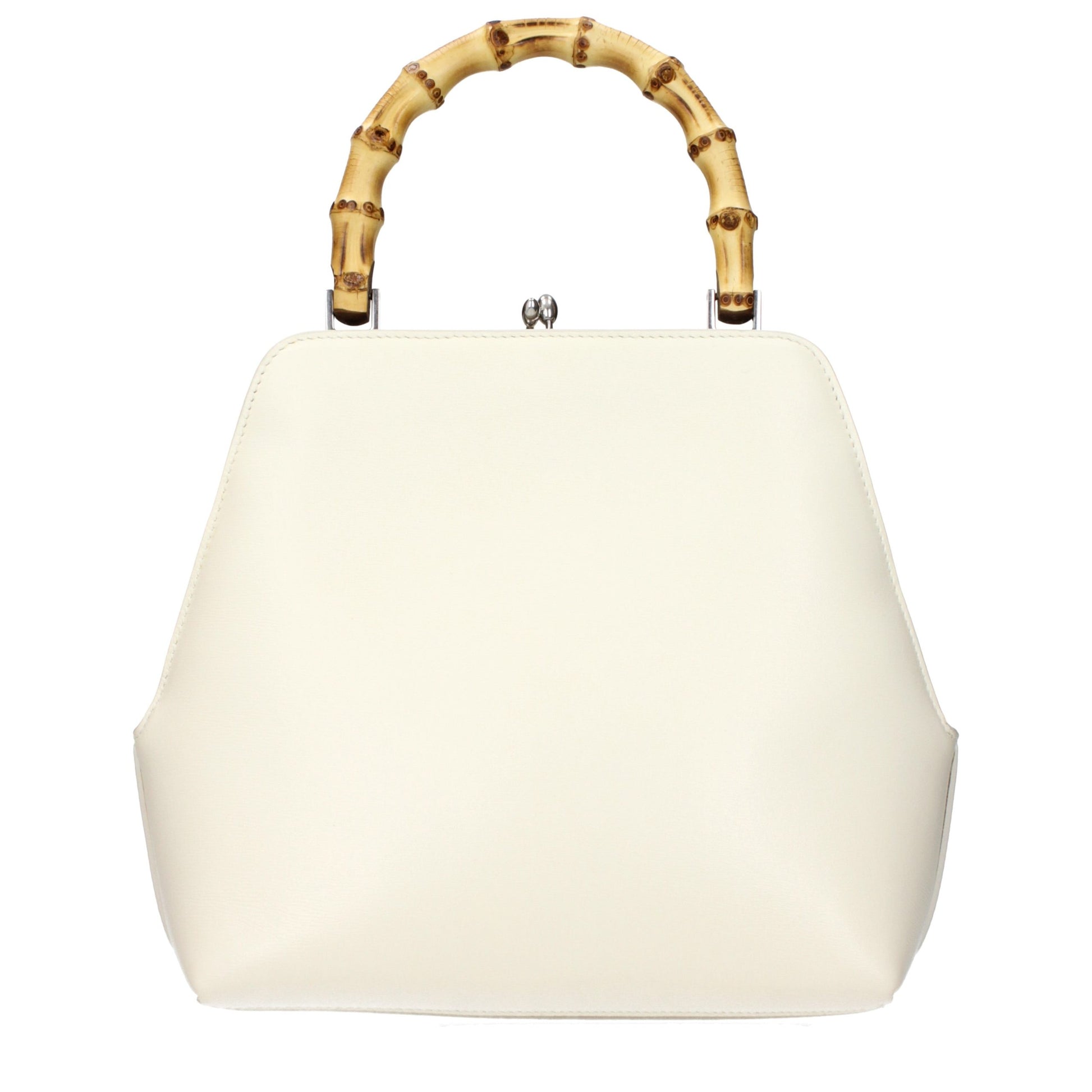 Jil Sander Beige Leather Handbag